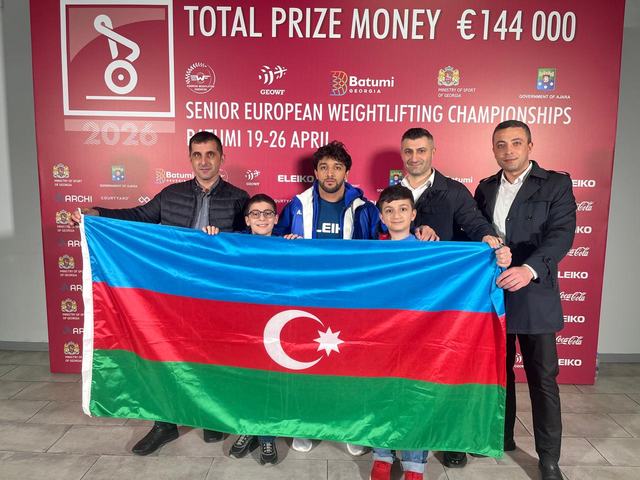 The European Weightlifting Championship is being held in Batumi, Georgia. Xeber basligi